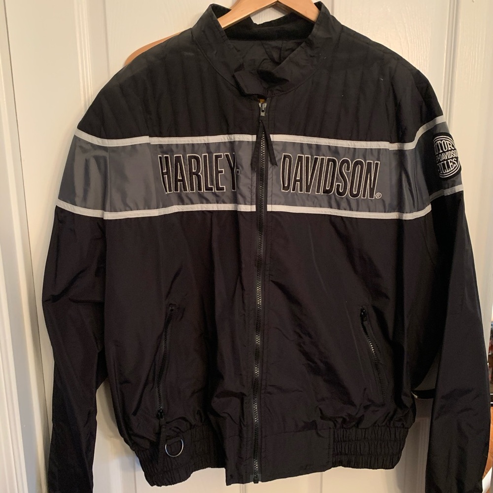 Harley Davidson heavy duty wind breaker.